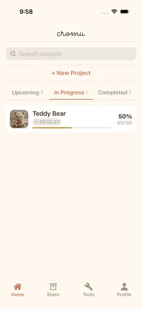 cromu app screenshot
