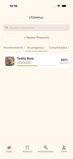 cromu app screenshot