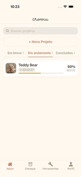 cromu app screenshot