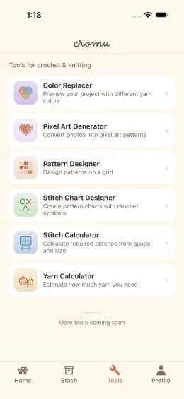 cromu app creative tools including pixel art generator and pattern designer